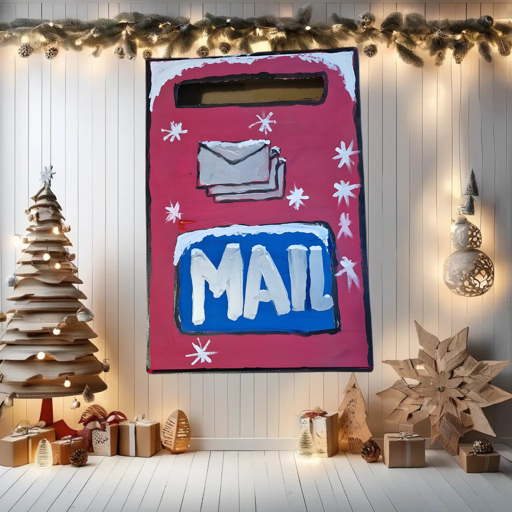 Turn Your LA TAYA Delivery Box into a Magical Santa Mailbox